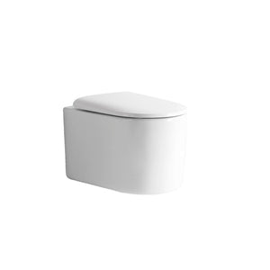 LUKKA DEVITO TORNADO RIMLESS WALL HUNG PAN GLOSS WHITE