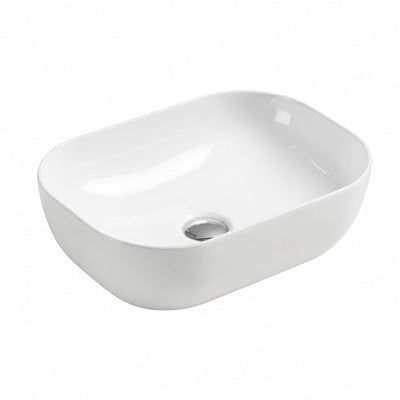 LUKKA ELLIPS ABOVE COUNTER BASIN GLOSS WHITE 460MM