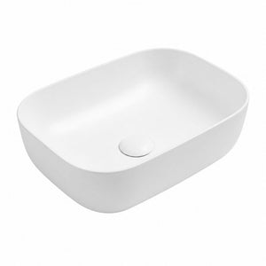 LUKKA ELLIPS ABOVE COUNTER BASIN MATTE WHITE 460MM