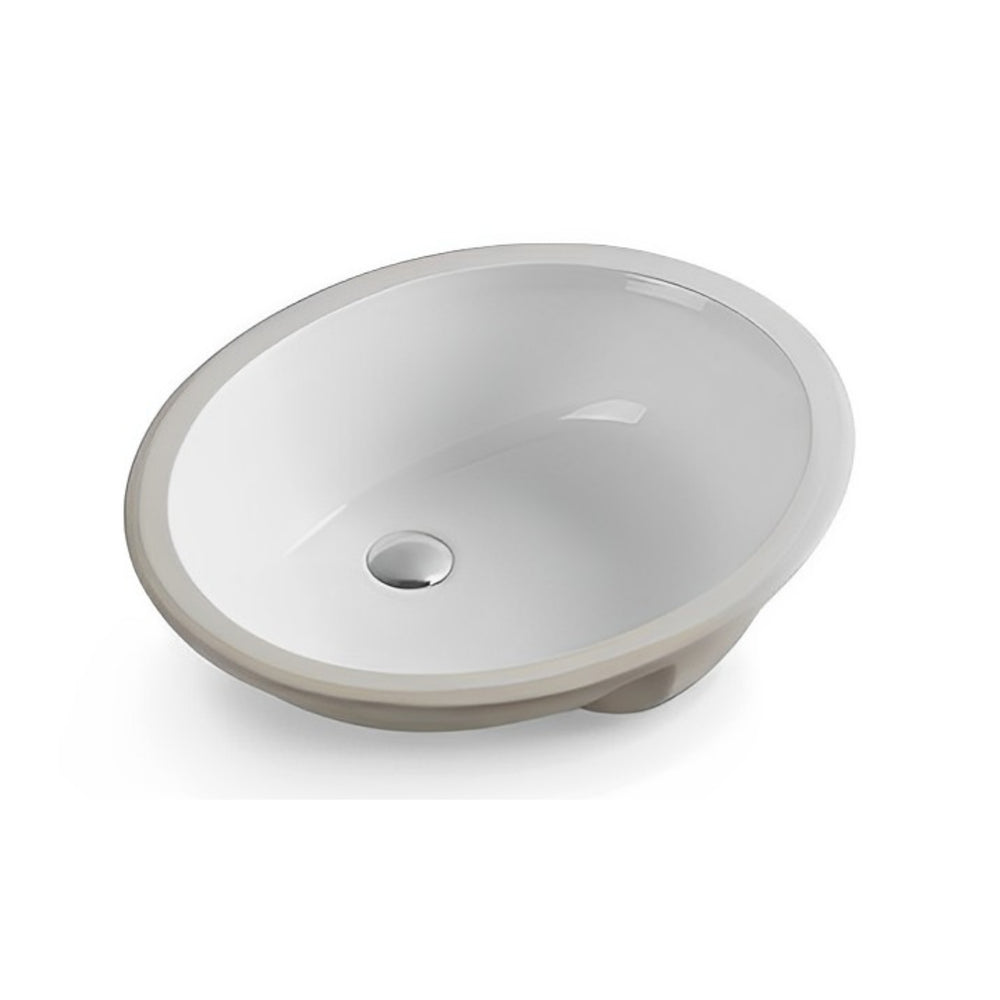 LUKKA ELIPPS UNDER COUNTER BASIN GLOSS WHITE 460MM