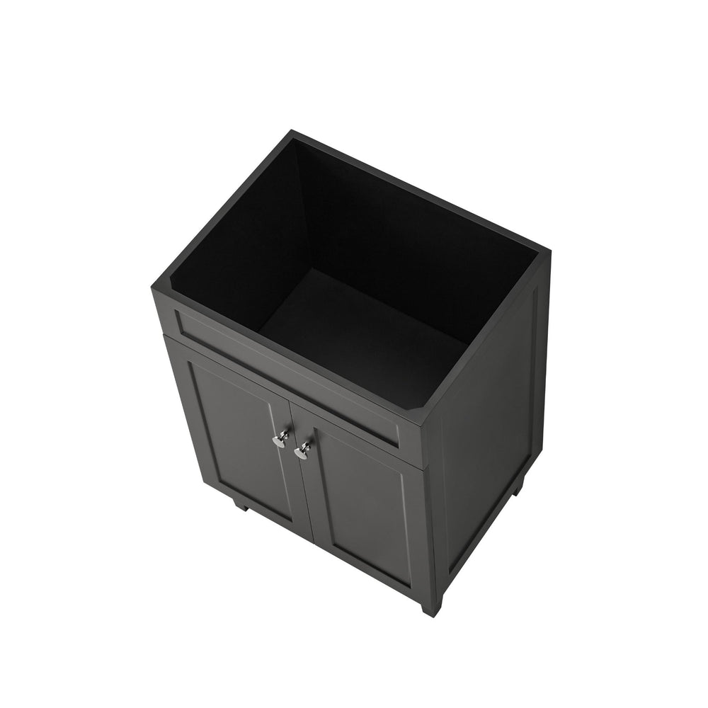 LUKKA HAROLD FEDERATION MATTE BLACK 600MM SINGLE BOWL FLOOR STANDING VANITY