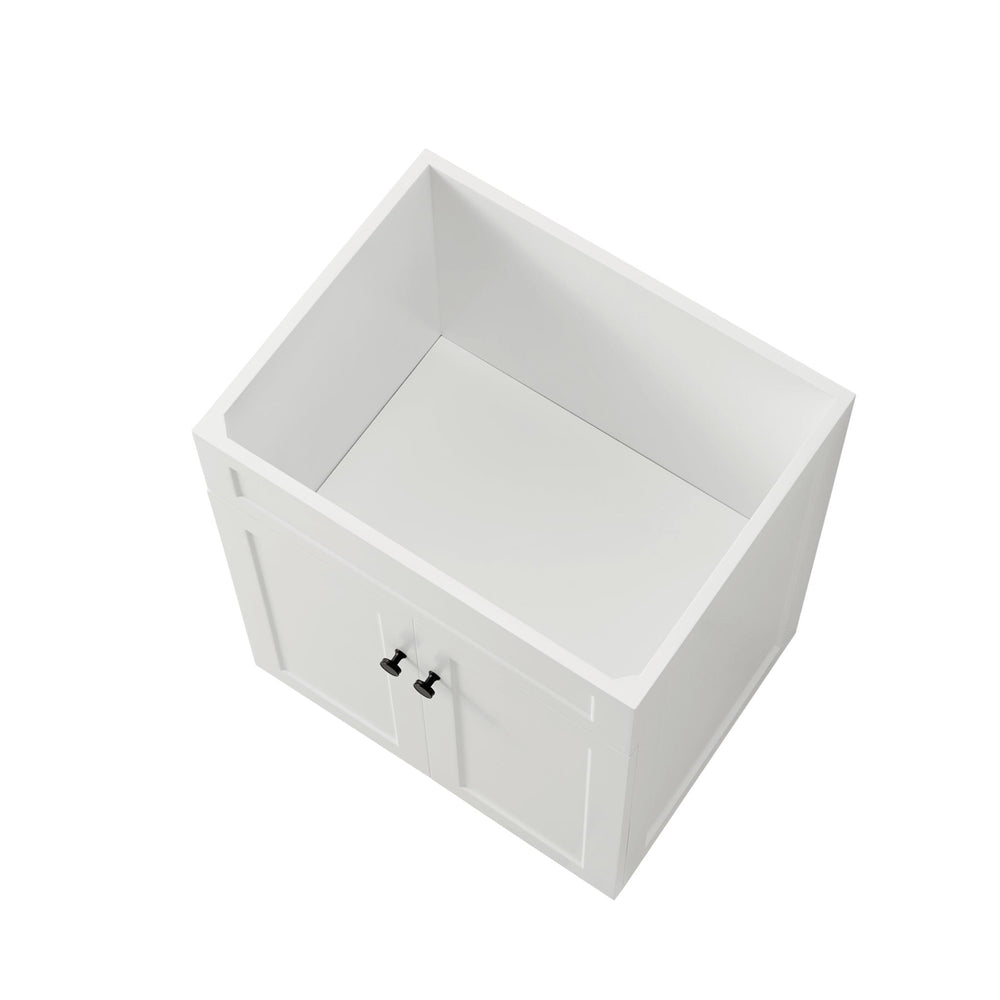 LUKKA HAROLD FEDERATION MATTE WHITE 600MM SINGLE BOWL FLOOR STANDING VANITY