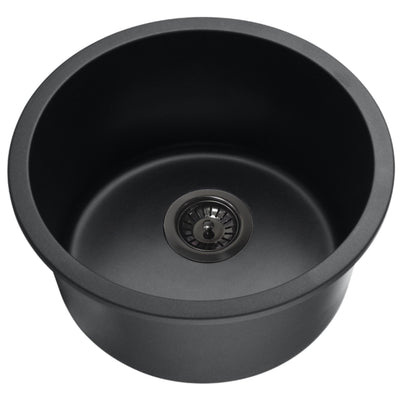 LUKKA LAUFEY GRANITE LAUNDRY SINK MATTE BLACK 410MM