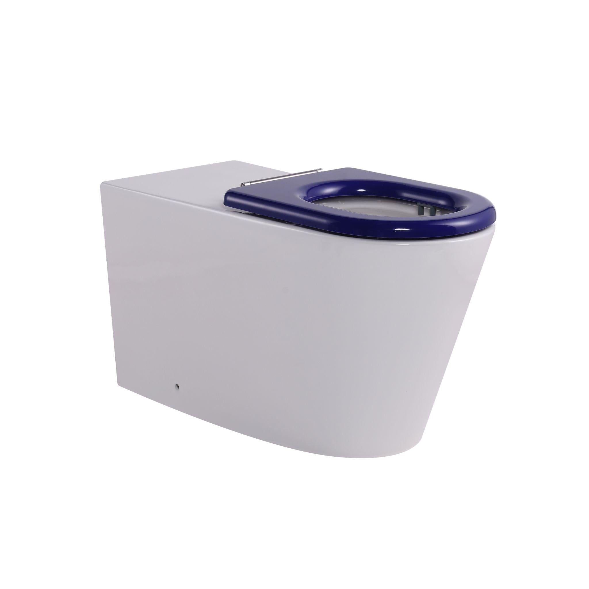 LUKKA HADDEN CARE RIMLESS WALL FACED FLOOR PAN GLOSS WHITE