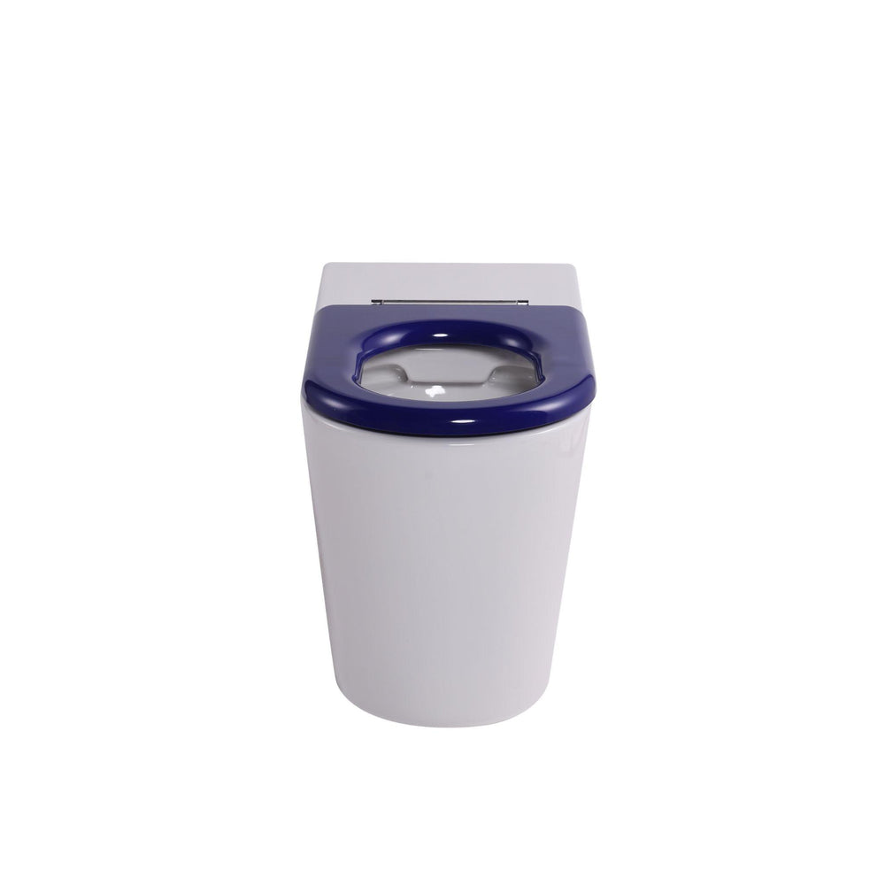 LUKKA HADDEN CARE RIMLESS WALL FACED FLOOR PAN GLOSS WHITE