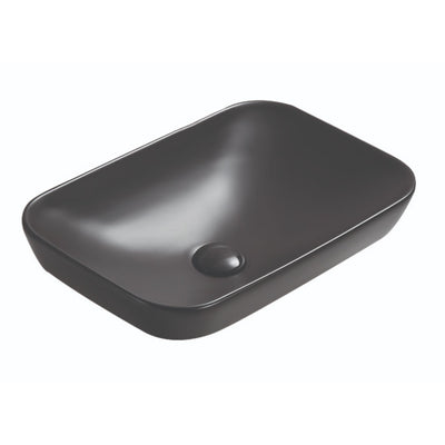 LUKKA KLIFF SEMI INSET BASIN MATTE BLACK 520MM