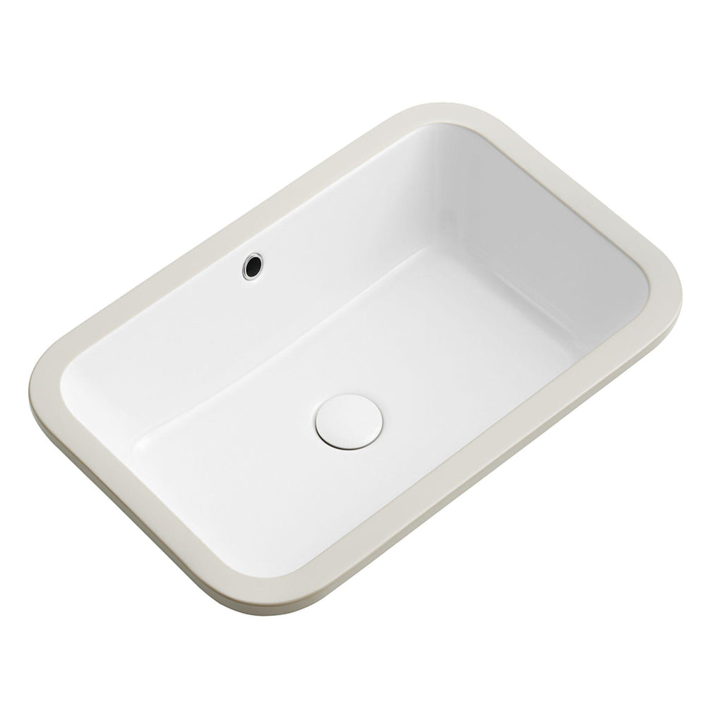 LUKKA KLIFF UNDER COUNTER BASIN GLOSS WHITE 460MM