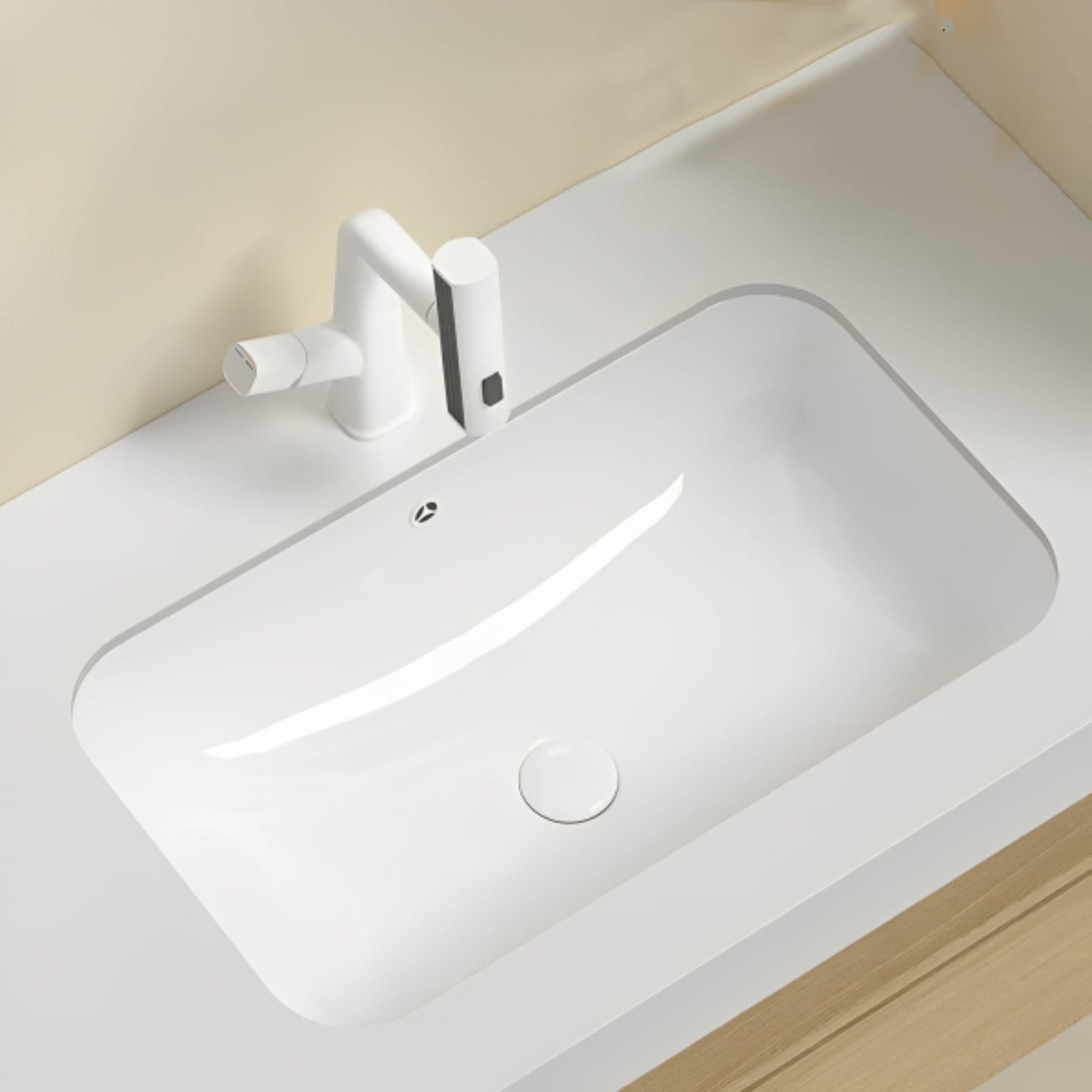 LUKKA KLIFF UNDER COUNTER BASIN GLOSS WHITE 460MM