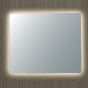 LUKKA RECTTA RECTANGULAR FRAMELESS PENCIL EDGE BACK-LIT LED MIRROR 900X750MM