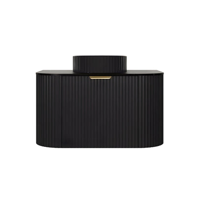 LUKKA AGENA MODERN SLIM MATTE BLACK 750MM SINGLE BOWL WALL HUNG VANITY