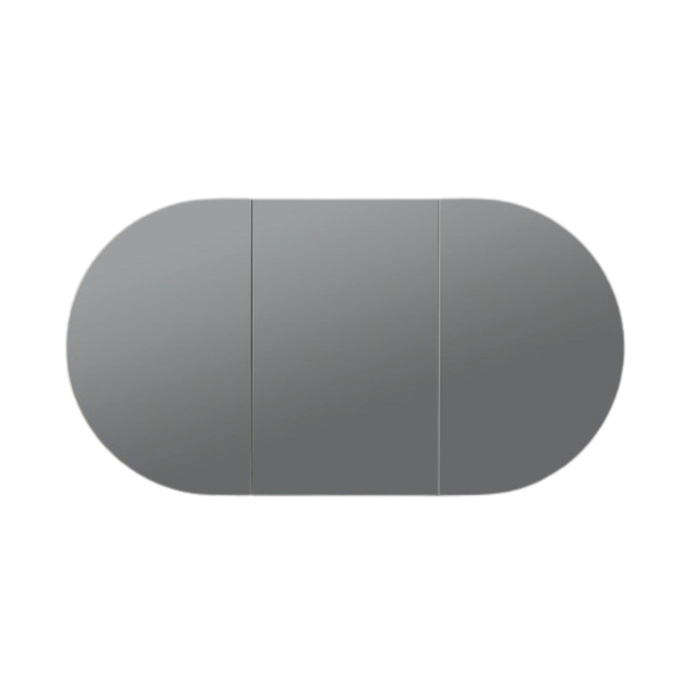 LUKKA ALLISON MATTE BLACK MIRROR SHAVING CABINET 1500MM