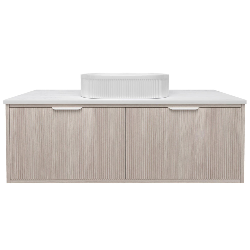 LUKKA KLIFF COASTAL OAK 1200MM SINGLE BOWL WALL HUNG VANITY