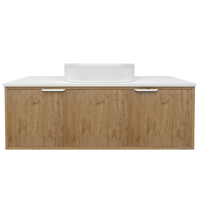 LUKKA KLIFF PRIME OAK 1200MM SINGLE BOWL WALL HUNG VANITY