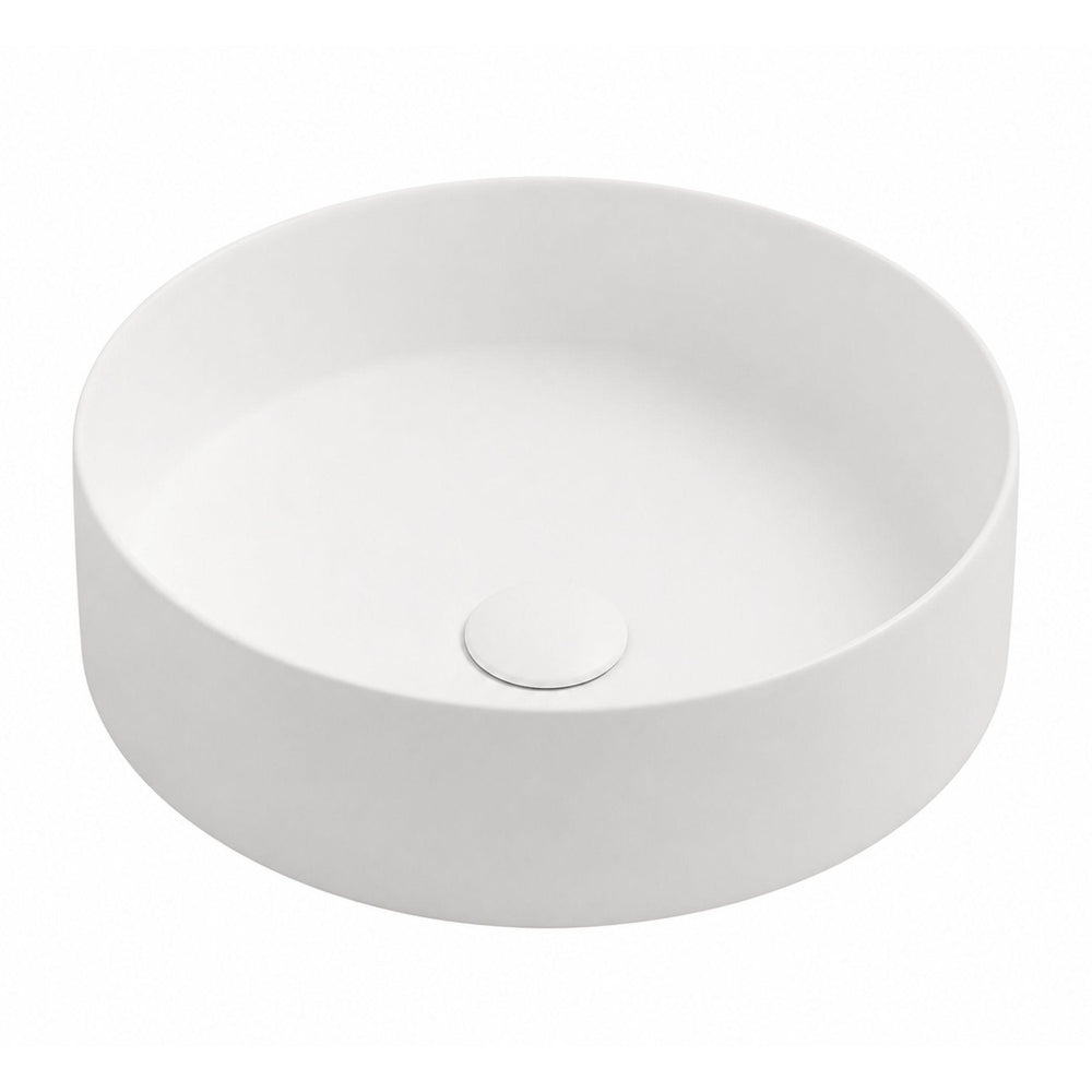 LUKKA OLLEY ABOVE COUNTER BASIN MATTE WHITE 395MM