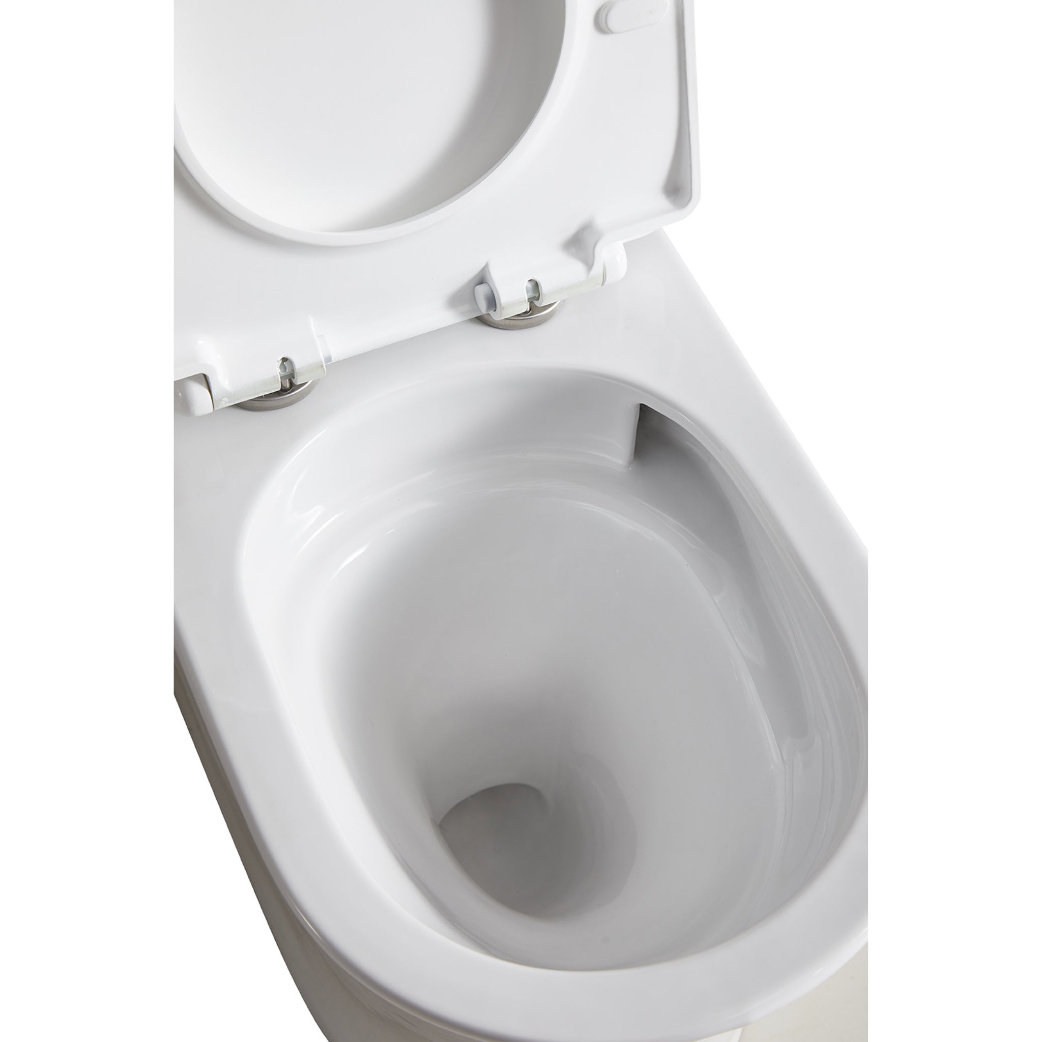 LUKKA ORTA TORNADO RIMLESS BACK TO WALL TOILET SUITE GLOSS WHITE