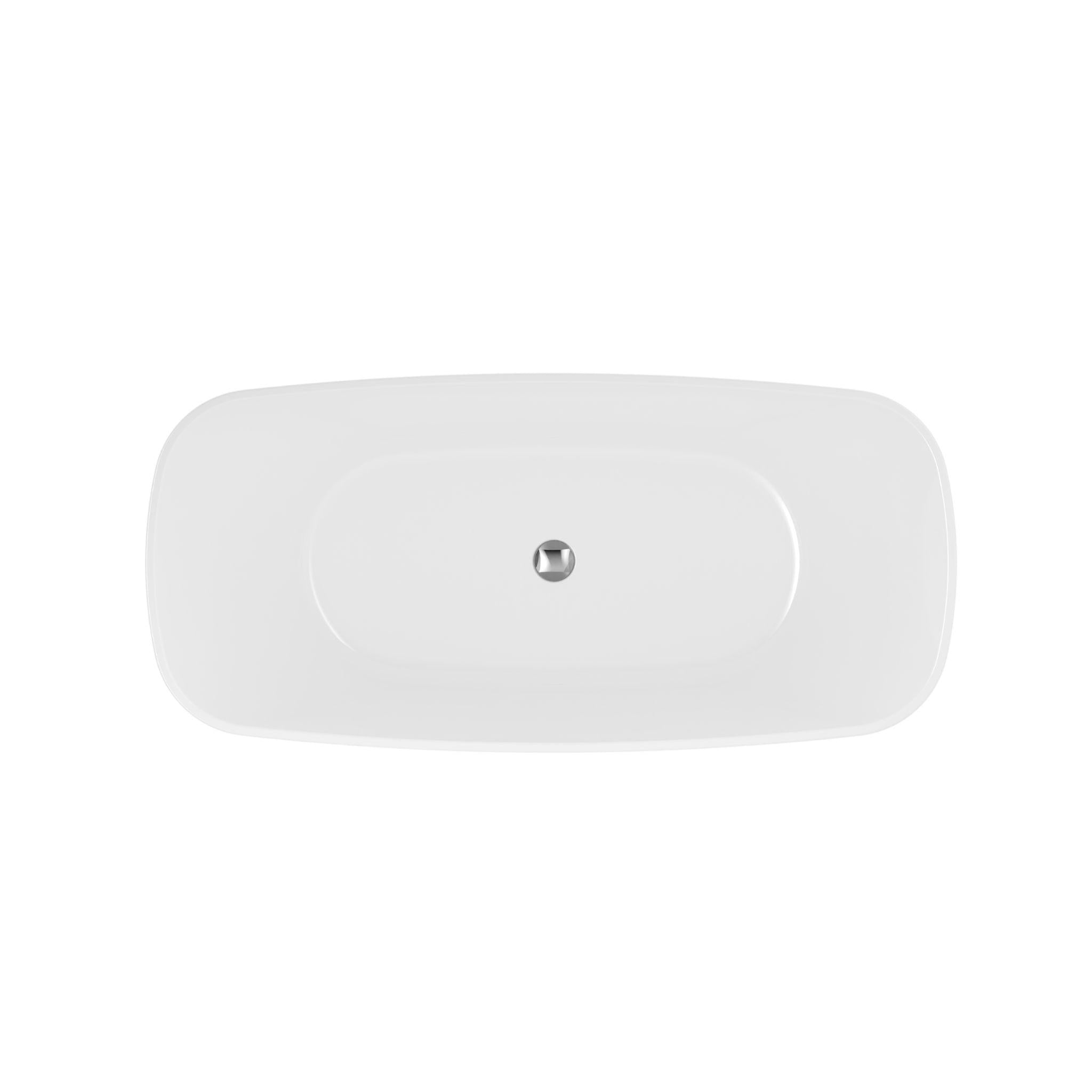 LUKKA ORTA FREESTANDING BATHTUB GLOSS WHITE 1450MM