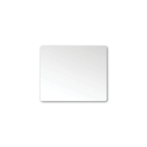 LUKKA RECTTA RECTANGULAR FRAMELESS PENCIL EDGE PLAIN MIRROR 900X750MM