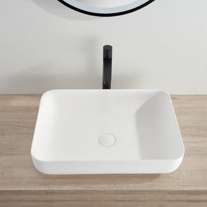 LUKKA KLIFF ABOVE COUNTER BASIN MATTE WHITE 550MM