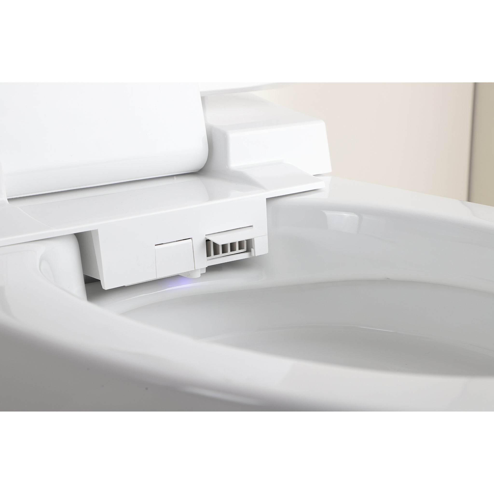 LUKKA SAMOS RIMLESS BACK TO WALL SMART TOILET WHITE