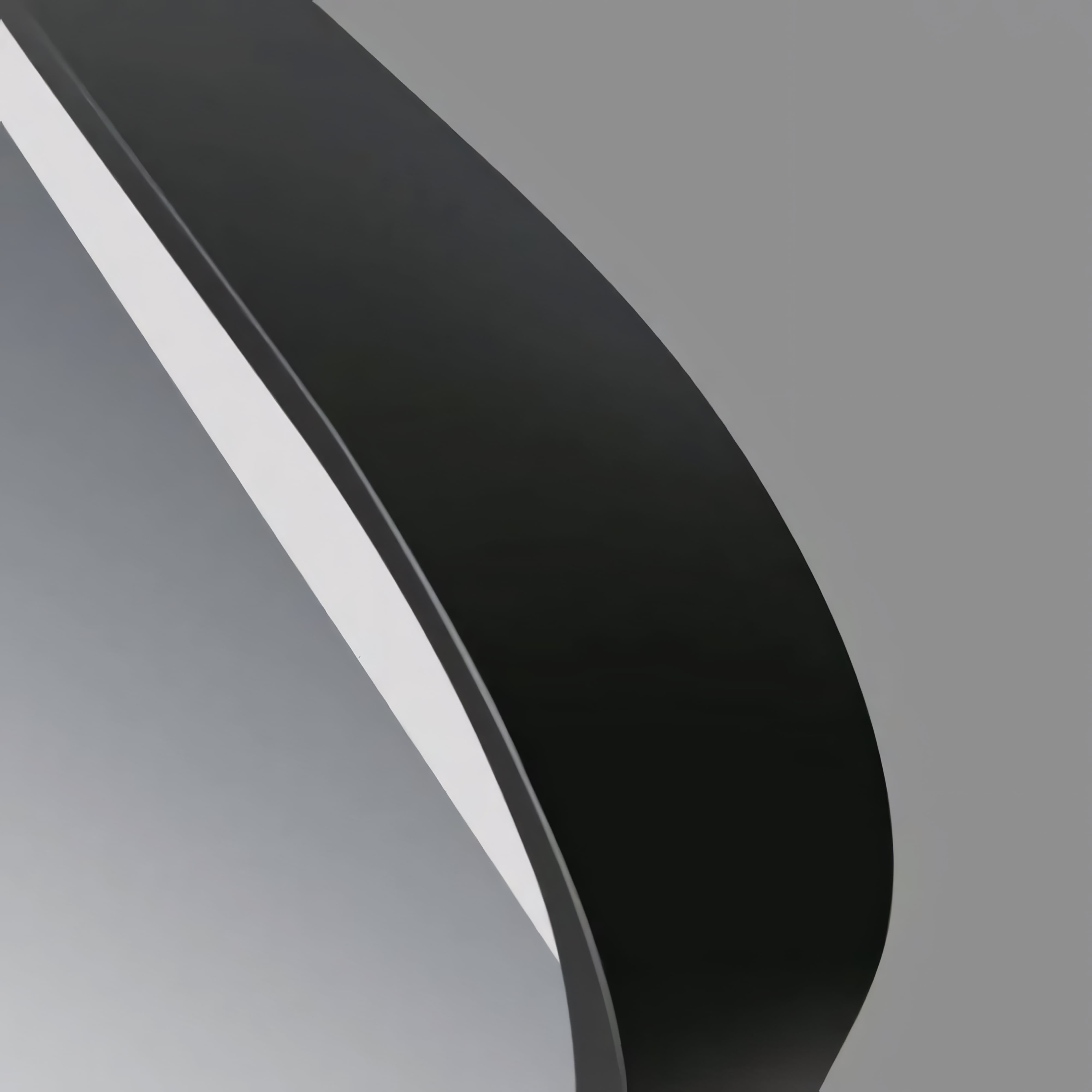AQUAPERLA RECTANGULAR FRAMED LED MIRROR 3 COLOUR LIGHTS BLACK 500X700MM