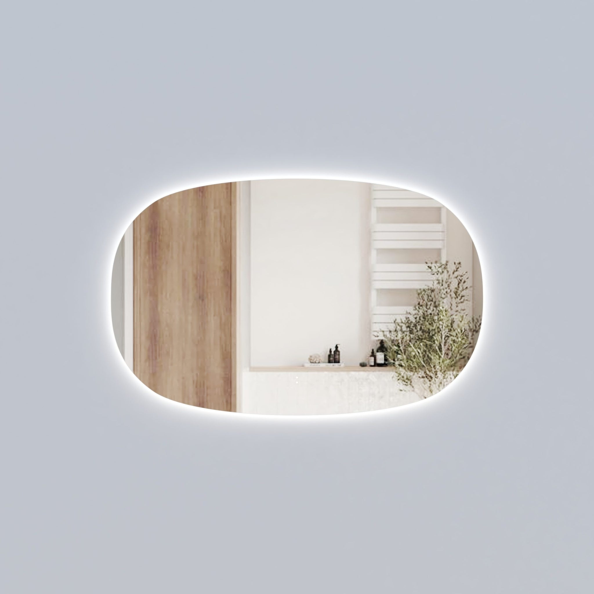 AULIC VALMONT HORIZONTAL LED MIRROR FRAMELESS 1100X700MM