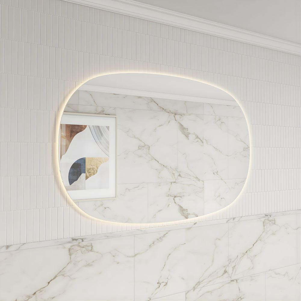 AULIC VALMONT HORIZONTAL LED MIRROR FRAMELESS 1400X900MM