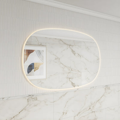 AULIC VALMONT HORIZONTAL LED MIRROR FRAMELESS 1400X900MM