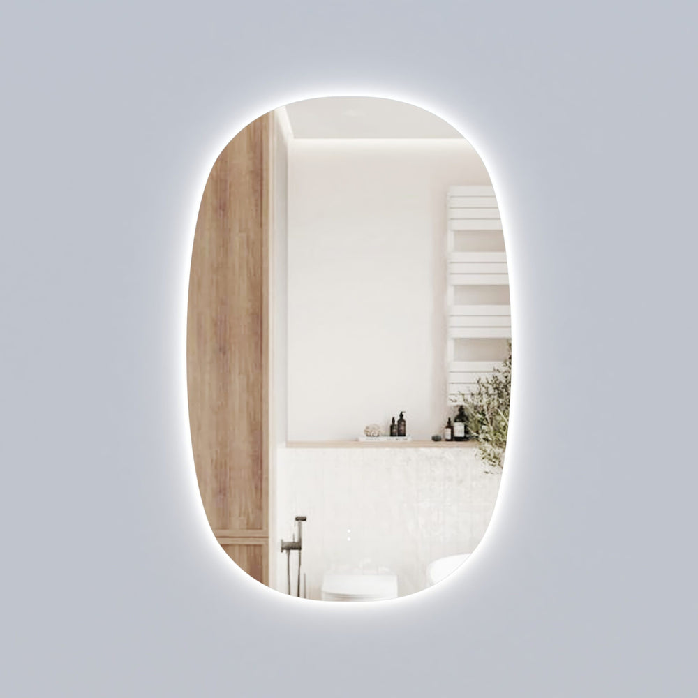 AULIC VALMONT VERTICAL LED MIRROR FRAMELESS 580X900MM