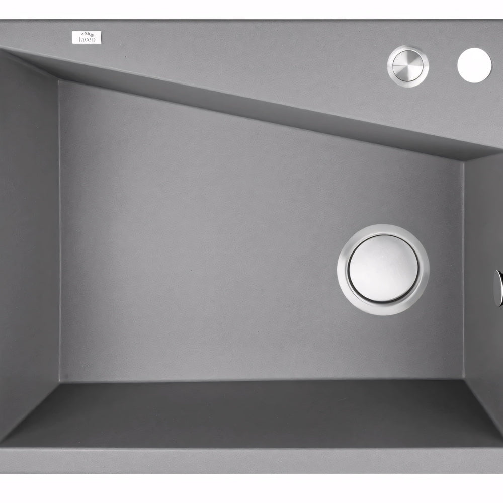 NORICO LAVEO UNDERMOUNT SINGLE BOWL SINK BEIGE GRANITE 480MM