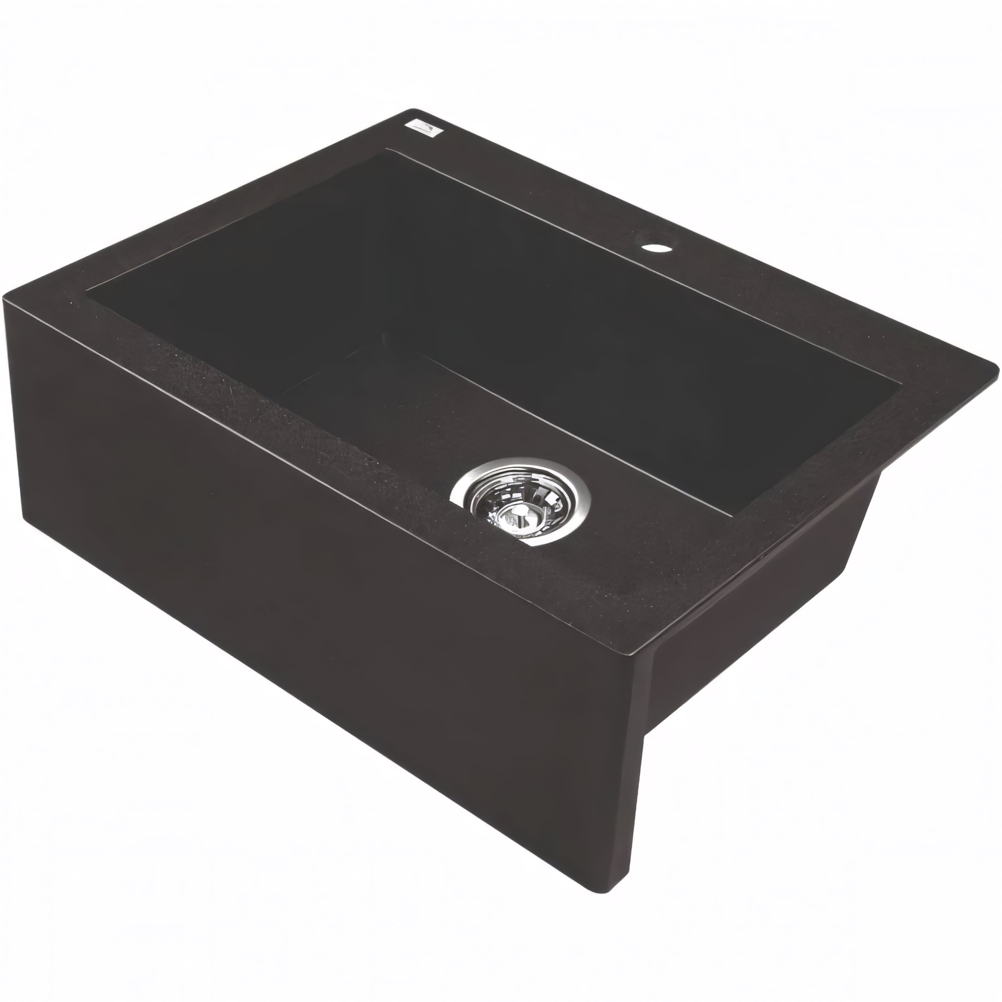 AQUAPERLA LAVEO UNDERMOUNT SINGLE BOWL SINK BEIGE GRANITE 490MM