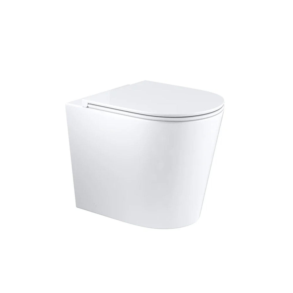 MERCIO LONDON99 RIMLESS WALL FACED FLOOR PAN GLOSS WHITE