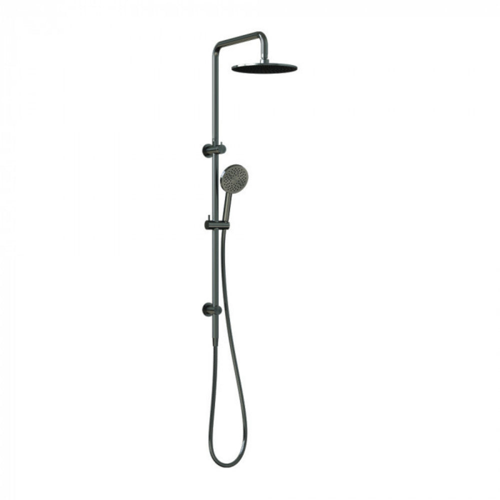 FELTON LINEA RAIN COLUMN BRUSHED GUN METAL