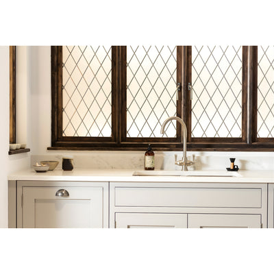 TURNER HASTINGS LUDLOW PURIFIER MIXER WITH FILTER CARTRIDGE 390MM BRUSHED NICKEL