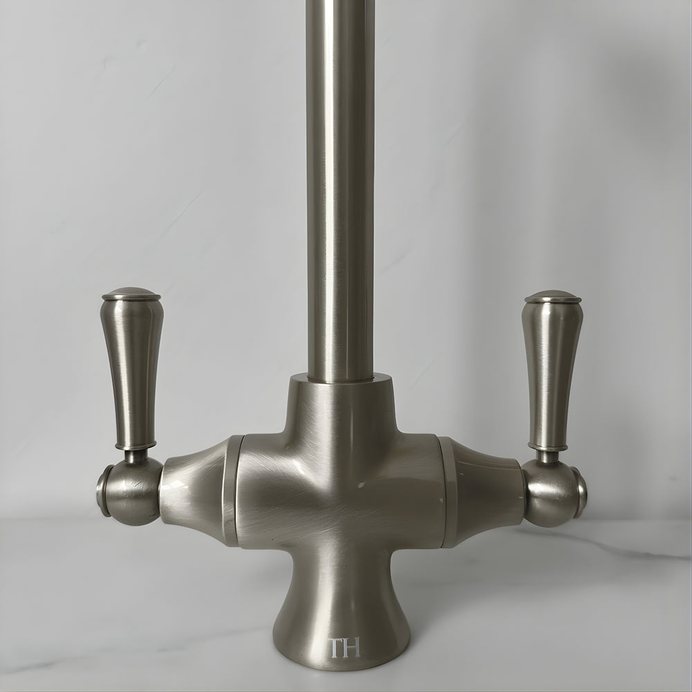 TURNER HASTINGS LUDLOW PURIFIER MIXER WITH FILTER CARTRIDGE 390MM BRUSHED NICKEL
