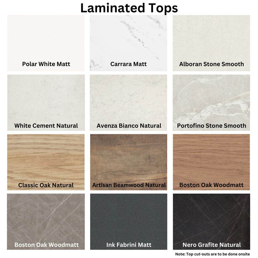 TIMBERLINE CUSTOM 2232MM LAUNDRY AND WALL CABINET PACKAGE