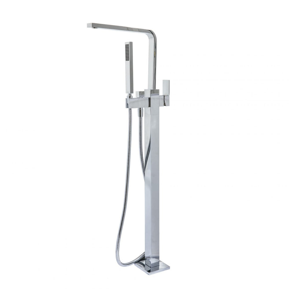 LINSOL ALESSIA FREESTANDING BATH FILLER CHROME