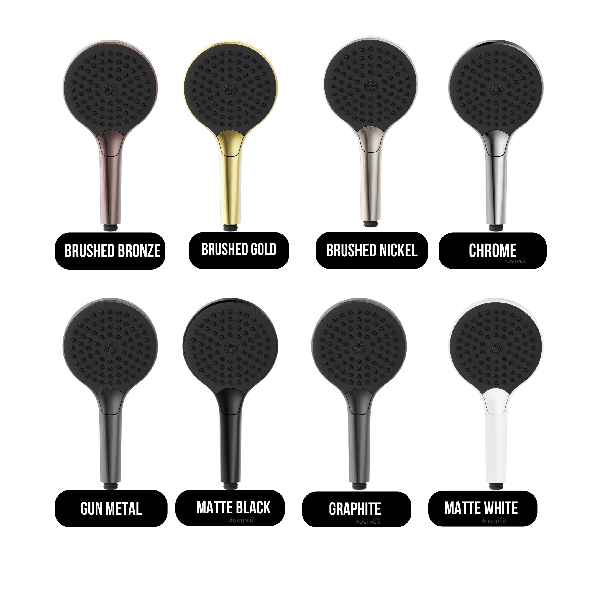 NERO AIR HAND SHOWER II 130MM BRUSHED NICKEL