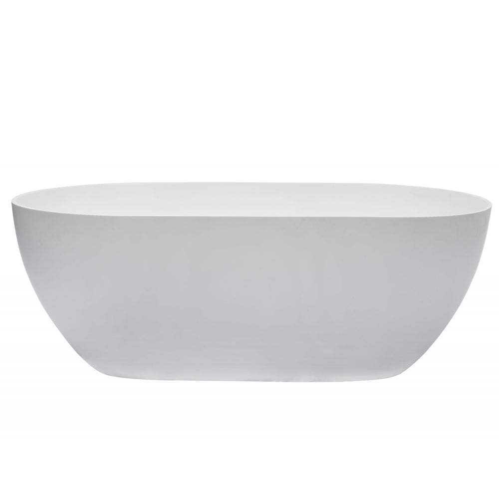 KASKADE LUCIA FREESTANDING STONE BATHTUB (AVAILABLE IN 1400MM, 1500MM, 1600MM, 1700MM AND 1800MM)