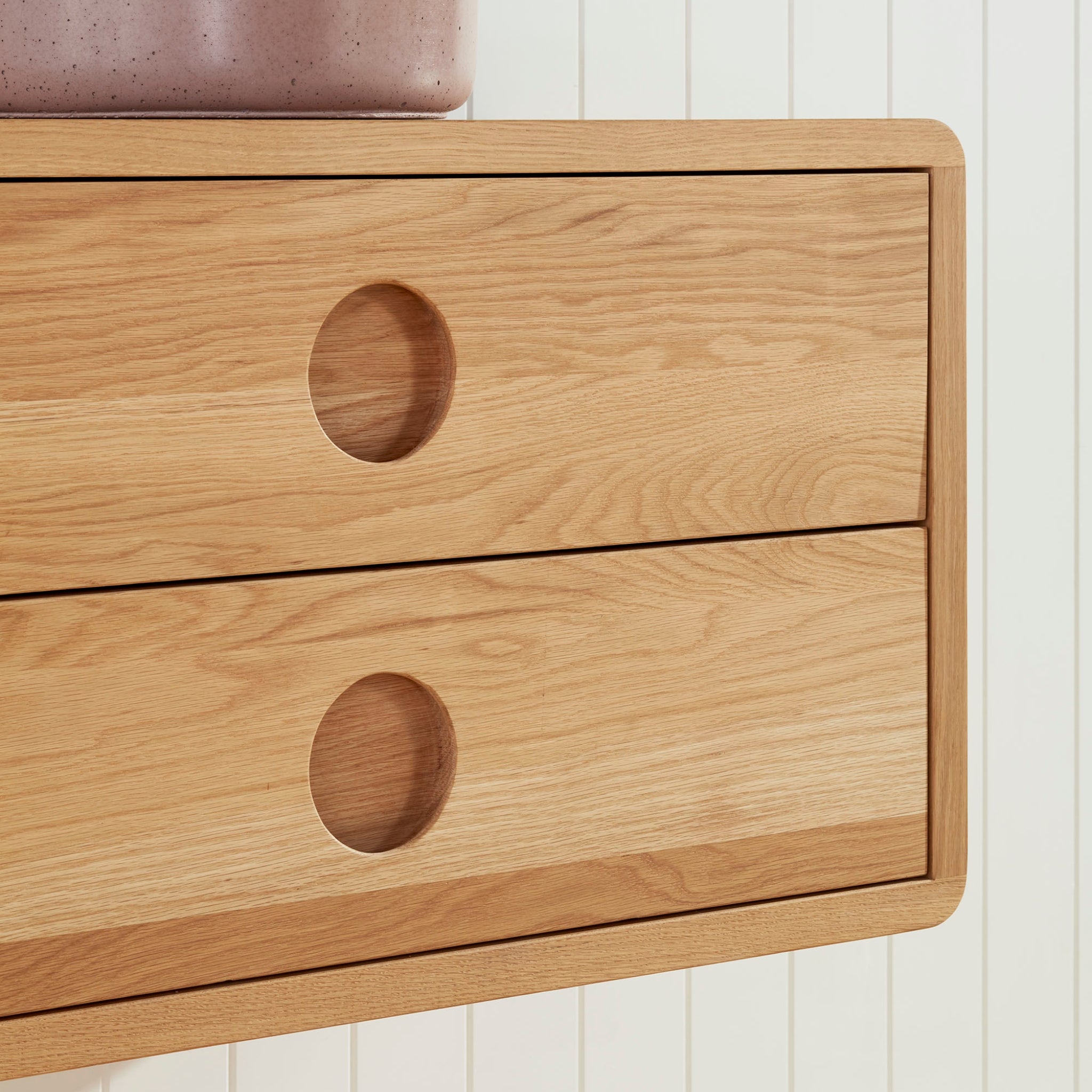 JR BESPOKE LUNA SOLID TIMBER CUSTOM WALL HUNG VANITY (ALL SIZING)