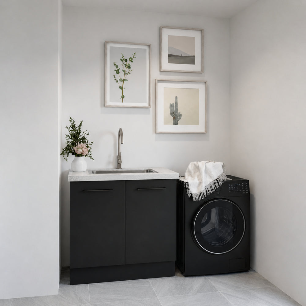 TIMBERLINE LAMINEX LUXE ELBA NATURAL SINGLE BOWL LAUNDRY LAMINATE BENCHTOP