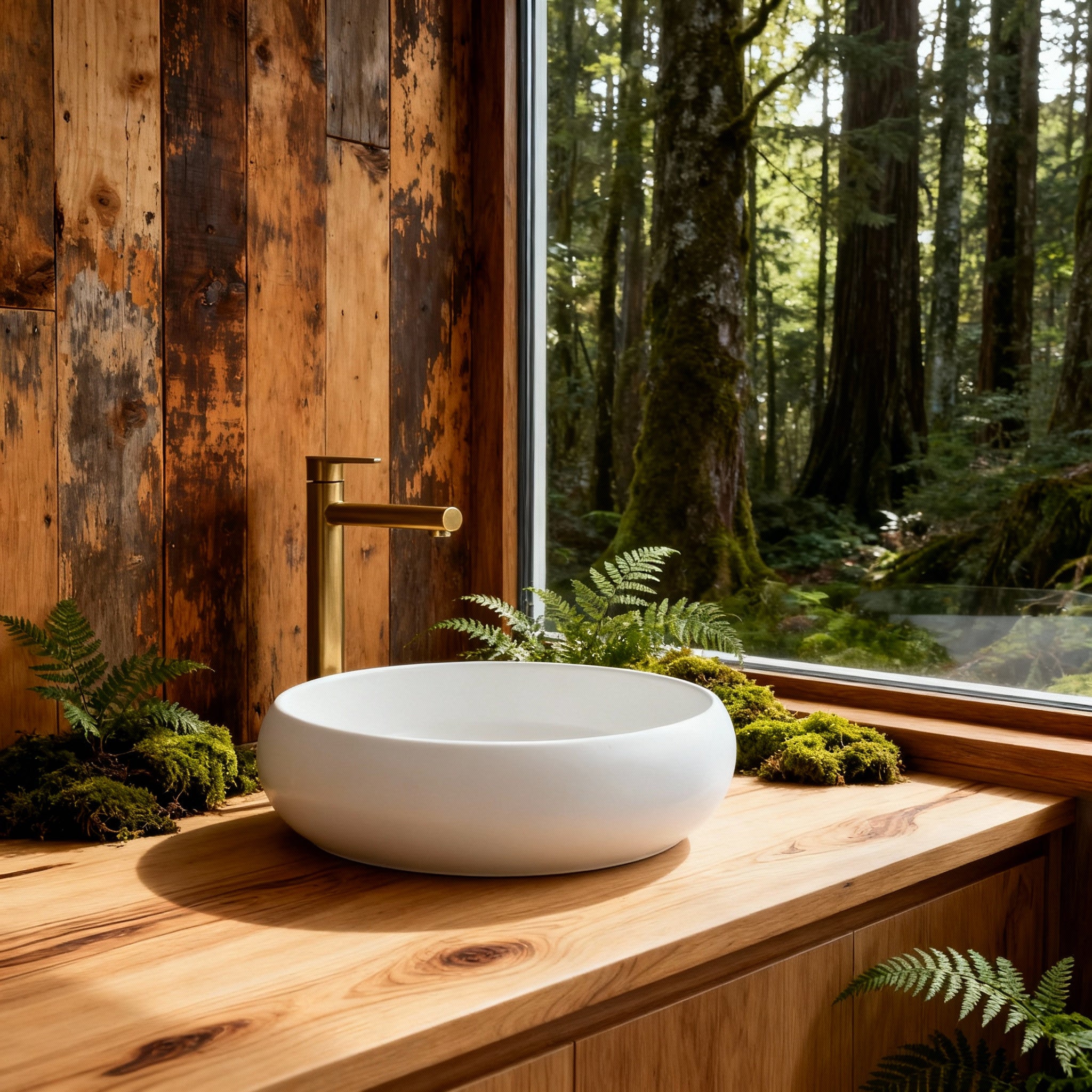 SEIMA ARKO 361 ABOVE COUNTER BASIN SILK MATTE WHITE 360MM