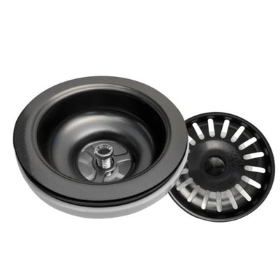 OTTI AXON 39S SINGLE BOWL KITCHEN AND LAUNDRY SINK GUN METAL 390MM