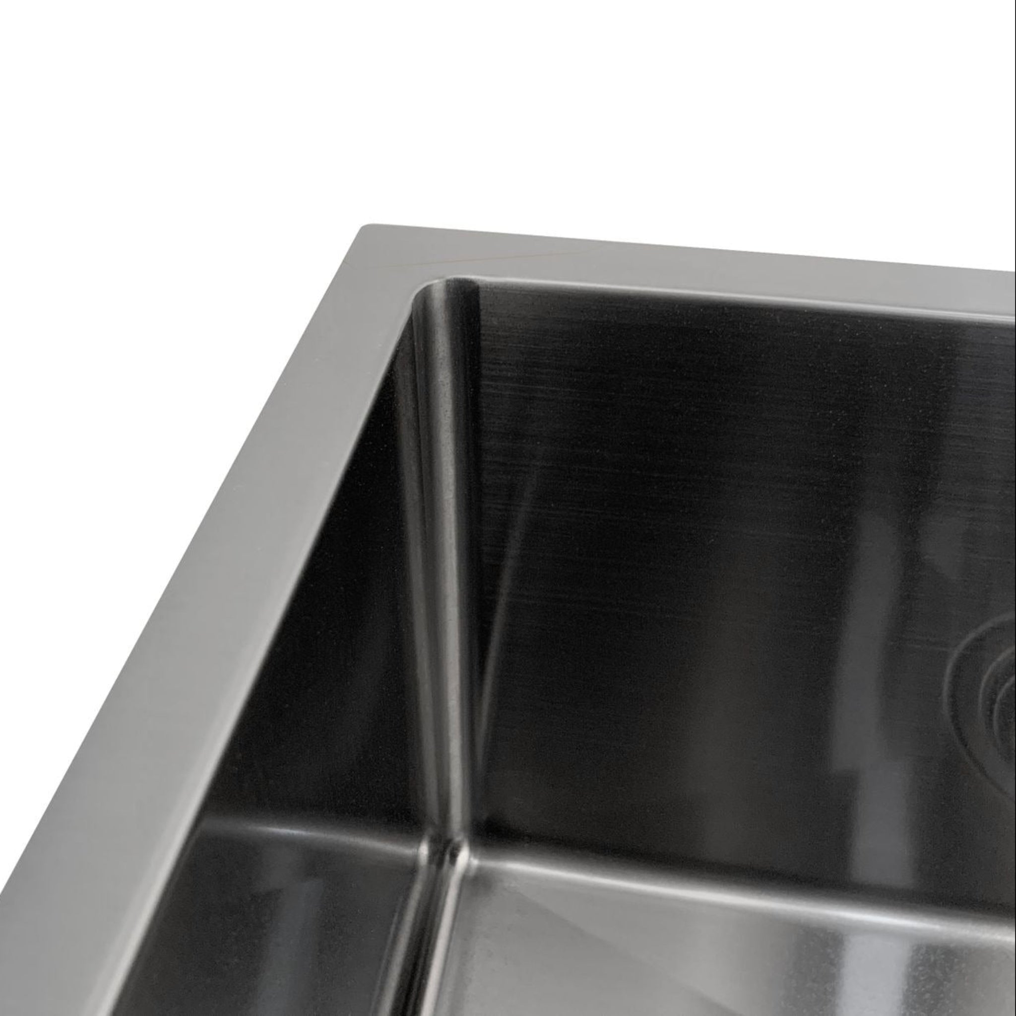 OTTI AXON 52S SINGLE BOWL KITCHEN AND LAUNDRY SINK GUN METAL 520MM