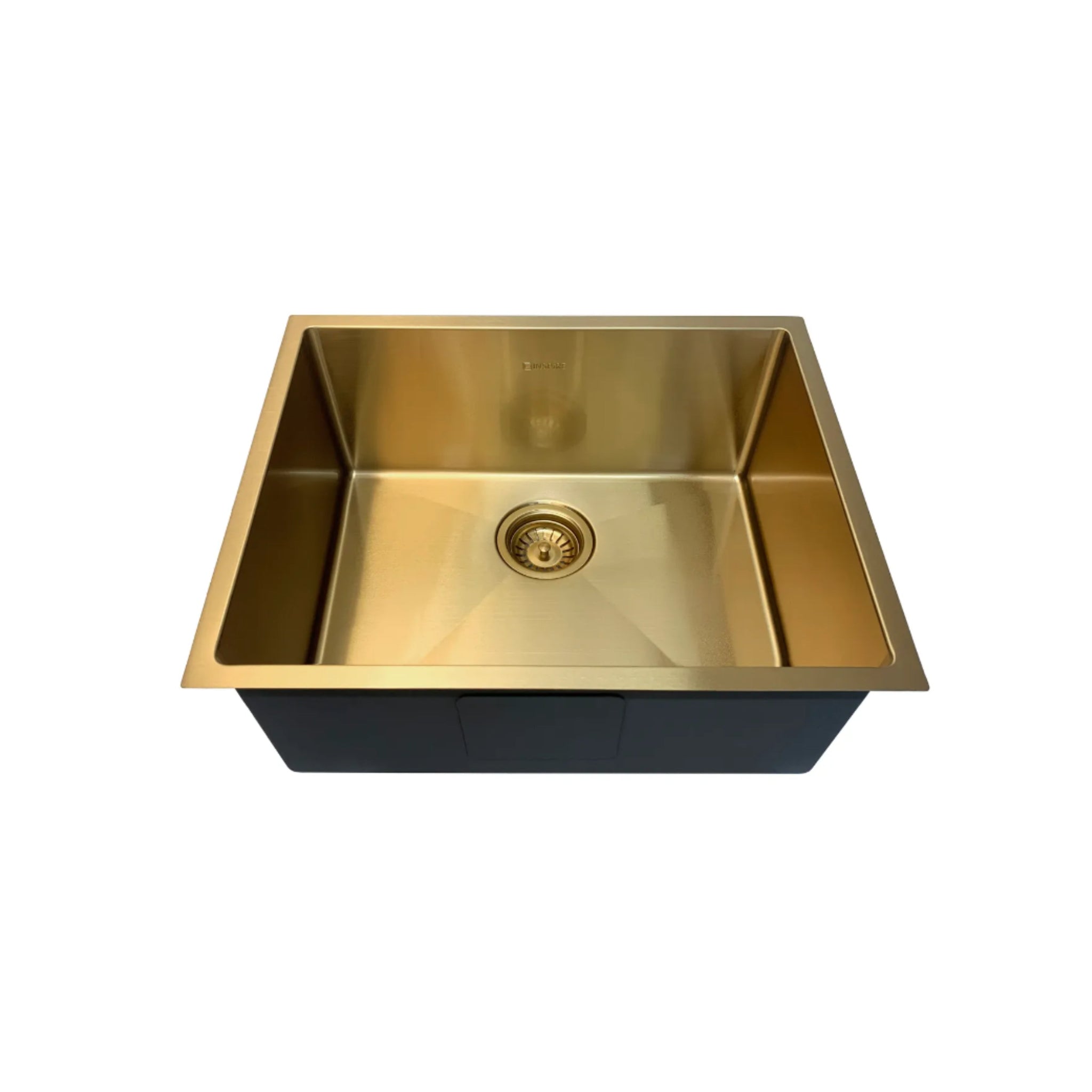 OTTI AXON 58S SINGLE BOWL KITCHEN AND LAUNDRY SINK ARGENT GOLD 580MM