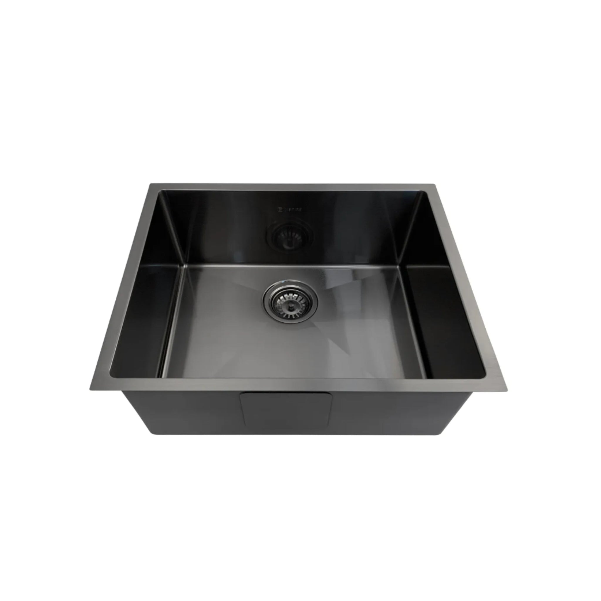 OTTI AXON 58S SINGLE BOWL KITCHEN AND LAUNDRY SINK GUN METAL 580MM