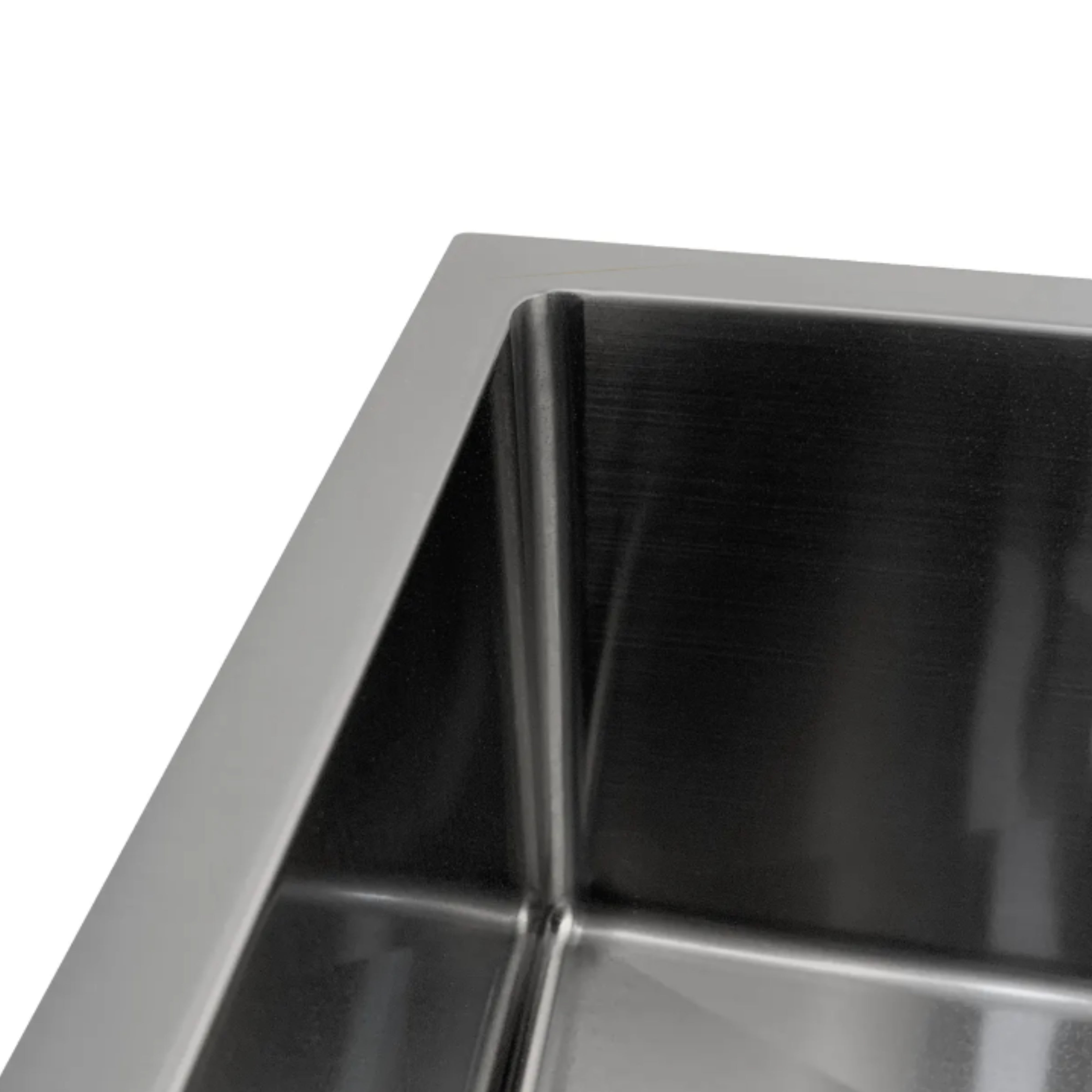 OTTI AXON SINGLE BOWL KITCHEN SINK GUN METAL 580MM