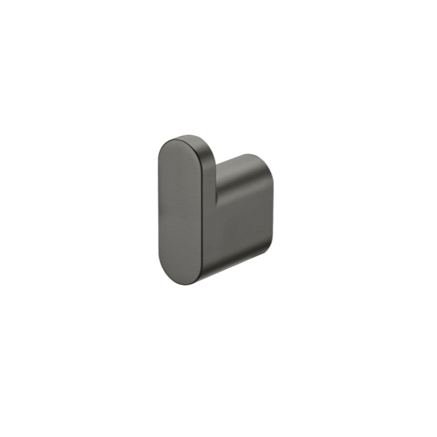 OLIVERI MADRID ROBE HOOK GUN METAL