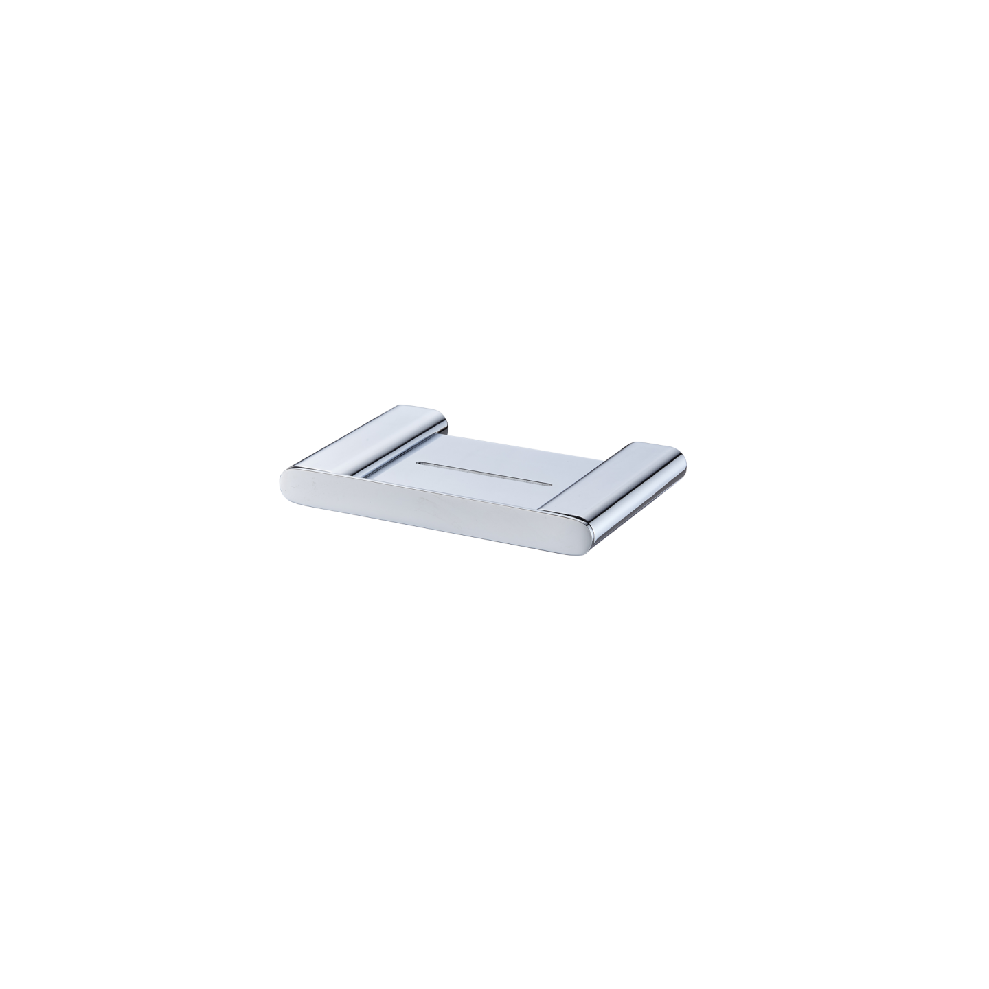 OLIVERI MADRID SOAP HOLDER WITH SHELF CHROME