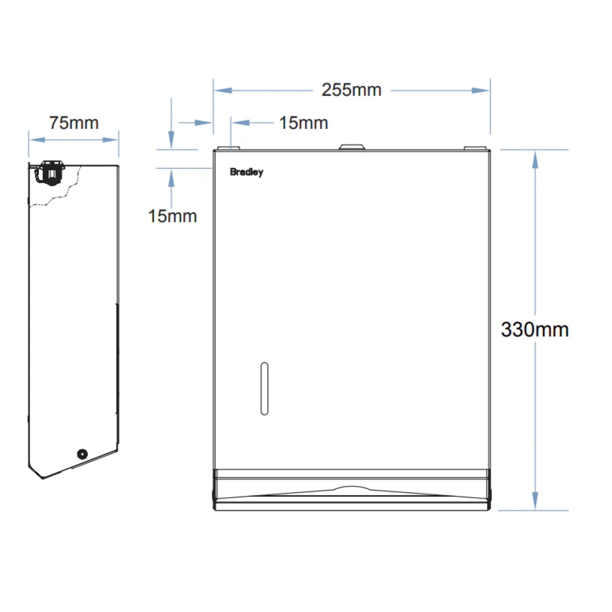 POSEIDON PAPER TOWEL HOLDER 255MM