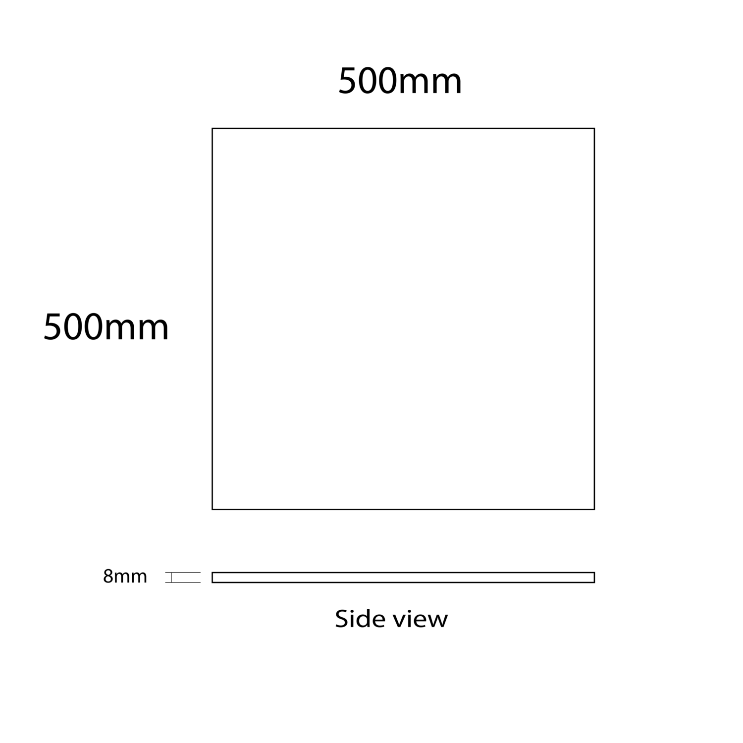 ELITE IMPORTERS MARCEAL GRIGIO MATTE 500X500MM SQUARE TILE (PER BOX)